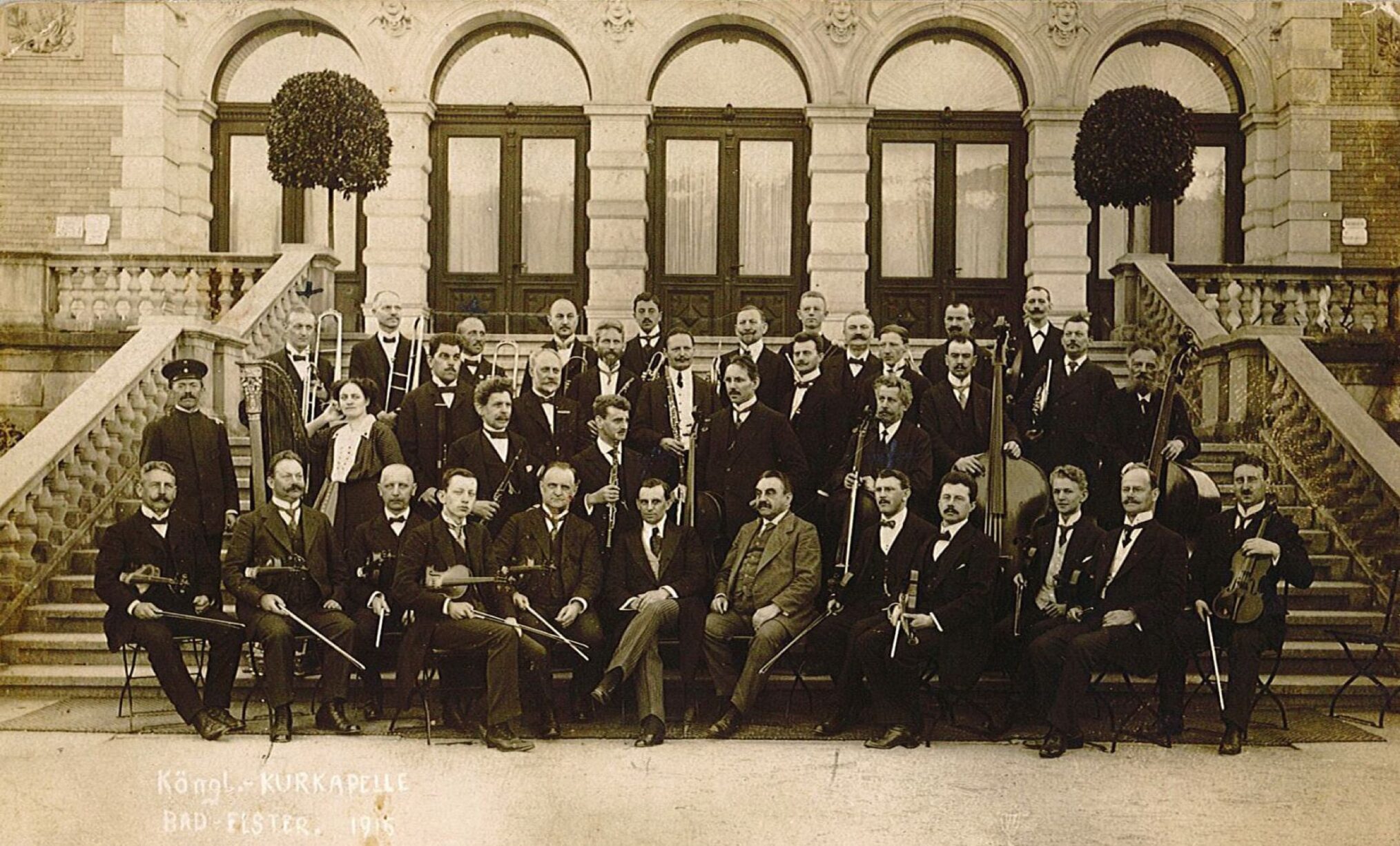 Bad Elster. Vom Walddorf zum Weltbad – KglKapelleBadElster1916©ArchivSaechsischesBademuseum-1 Bad Elster. Vom Walddorf zum Weltbad